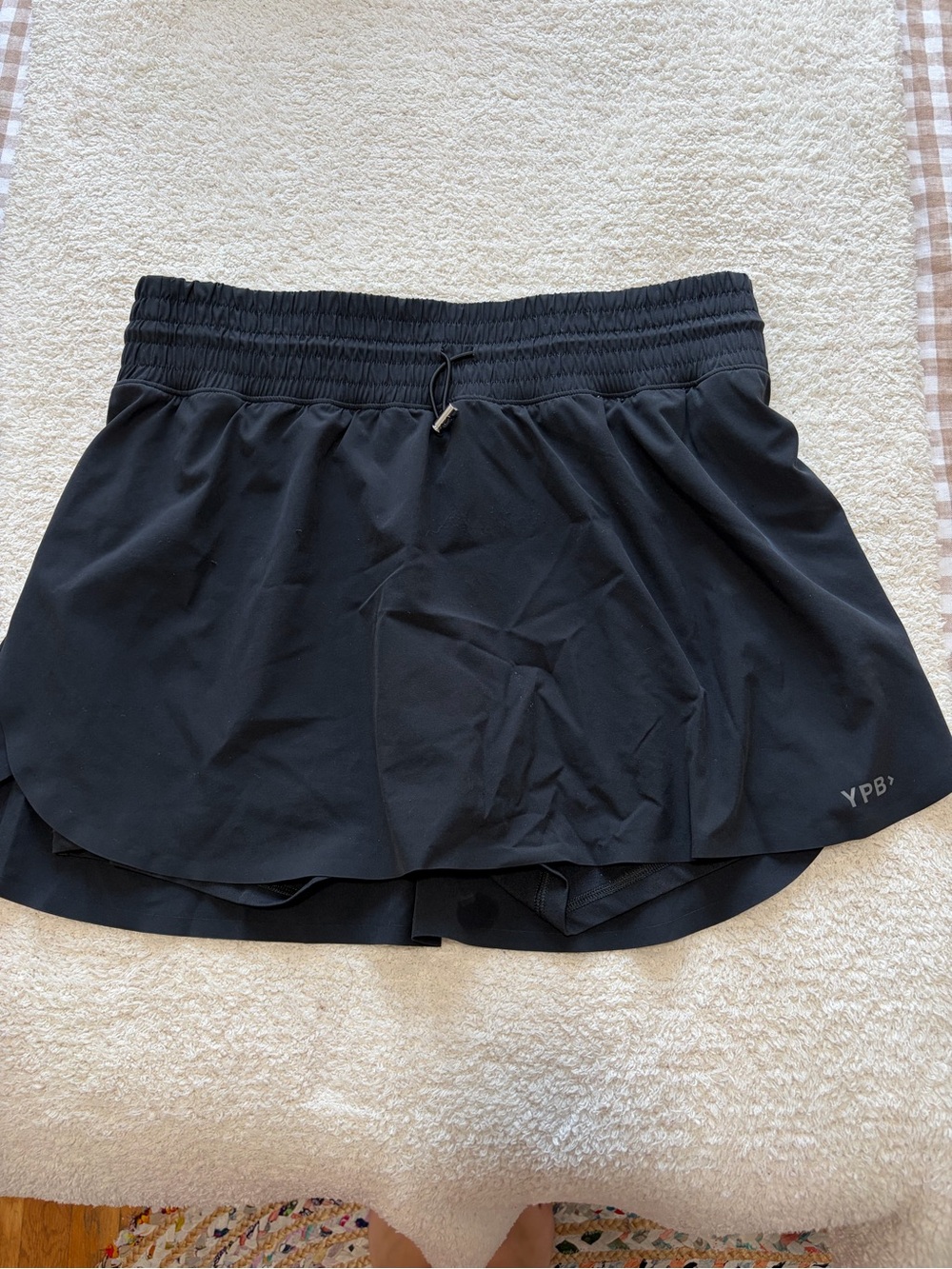 Abercrombie & Fitch Black Athletic Skort